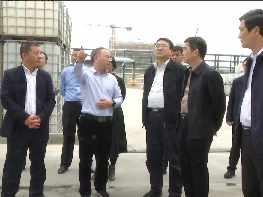 欢迎湖南省工信厅副厅长张治平一行来WilliamHill中文官方网站环保调研