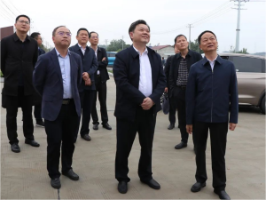 湖南省地方金融监管局调研组来WilliamHill中文官方网站环保调研指导上市工作